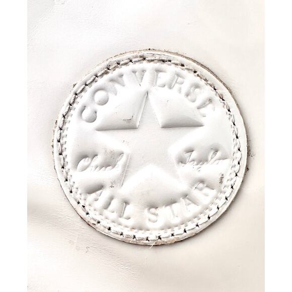 Converse Chuck Taylor Unisex White Patent Leather Sneakers Men 13 Women’s 15 - Picture 13 of 14